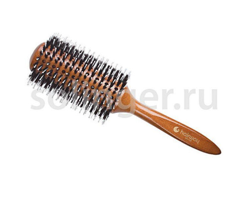 Брашинг Hairway Glossy Wood дер.щет-пласт.38мм (06929)