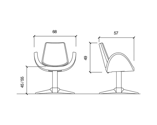 Кресло парикмахерское ALIPES CHAIR