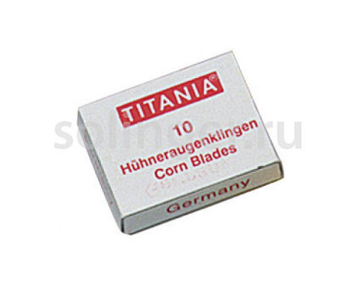 Лезвия Titania для скребка 10 шт/уп 3100/1x10.N Box