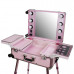 Мобильная студия визажиста VZ-210, розовый