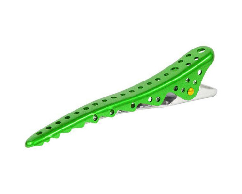 Комплект зажимов Shark Clip (2 штуки), зеленый, YS-Shark clip green met